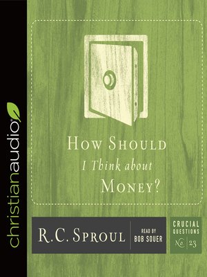 cover image of How Should I Think about Money?